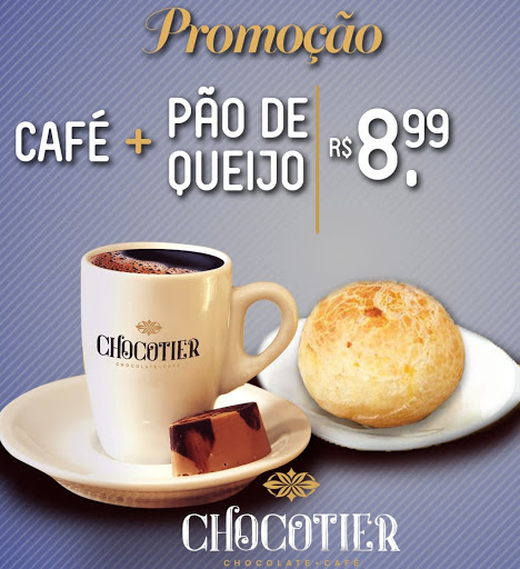 Logo da empresa - Chocotier Chocolates e Cafés