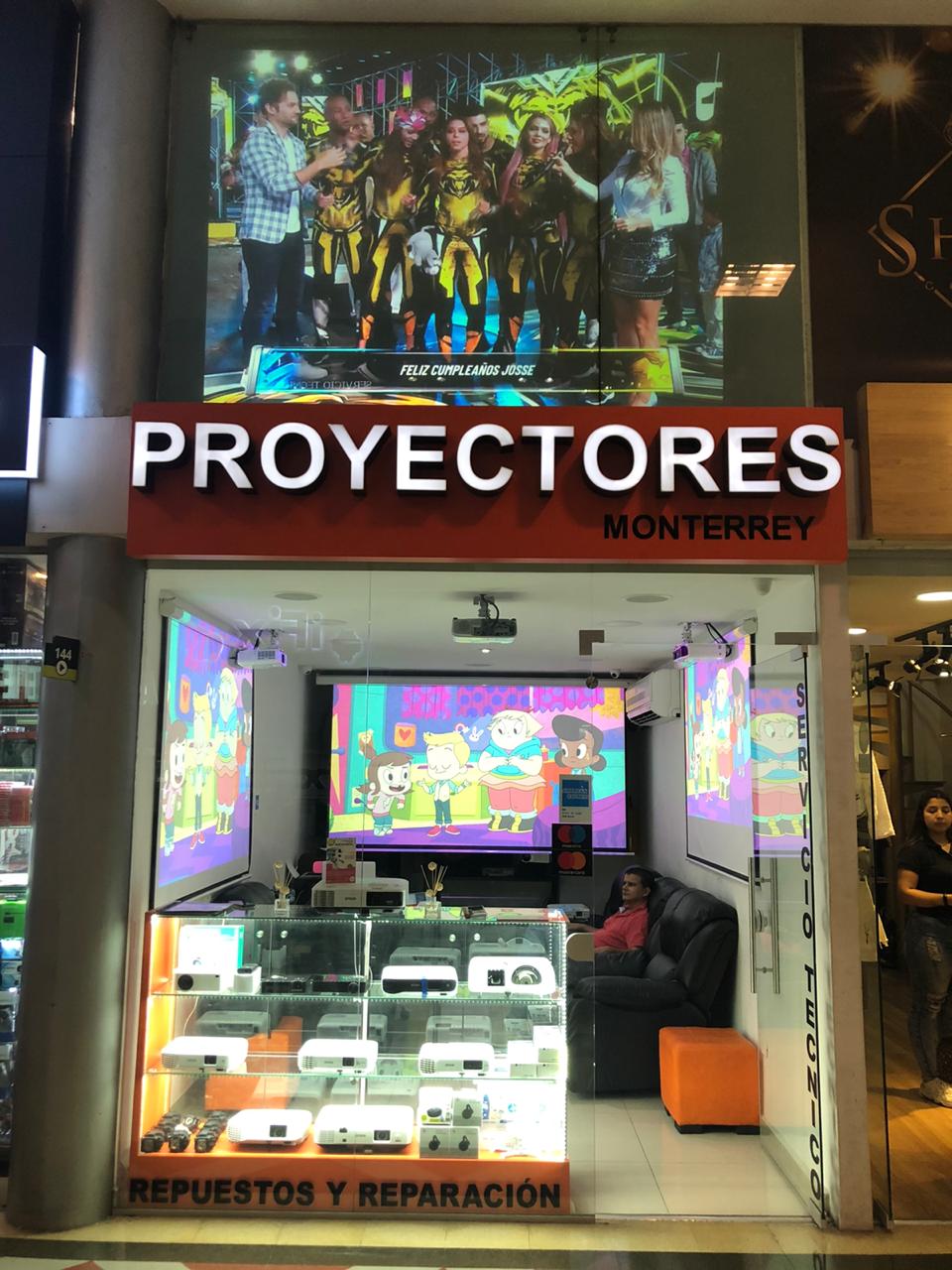 Proyectores, Video Beam y Pantallas en Monterrey Medellin