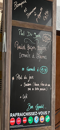 Restaurant Caffè Agnelli à Cannes (le menu)