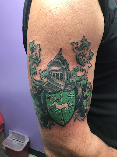 Explore first male tattoo ideas, creative tattoo ideas in Ocala, available at Black Lotus Tattoo & Art Gallery Inc