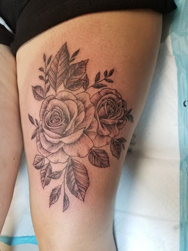 Explore blackout hand tattoo ideas, creative tattoo ideas in Hillsboro, available at MOO MANU TATTOO