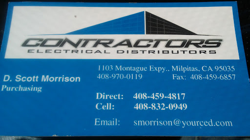 Electrical Supply Store «Contractors Electrical Distribution», reviews and photos, 1103 Montague Expy, Milpitas, CA 95035, USA