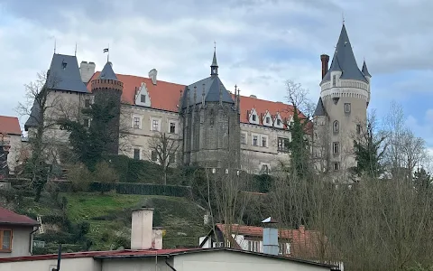 Žleby castle park image