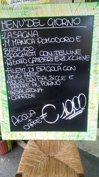 Locanda del Buongustaio à Rome menu