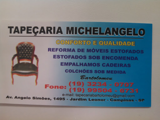 Logo da empresa - Tapeçaria Michelangelo