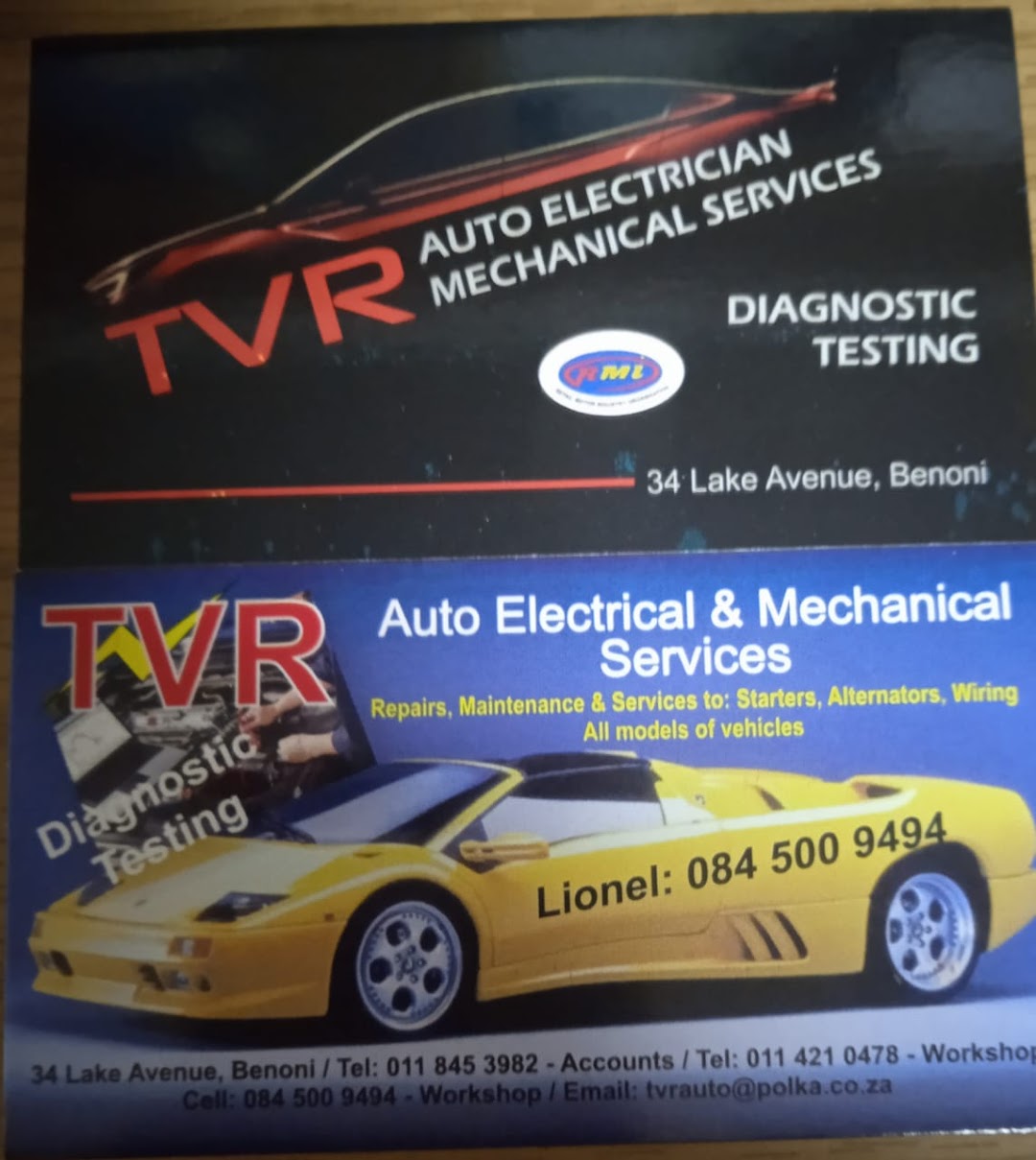 TVR Auto Electrical & Mechanical Services