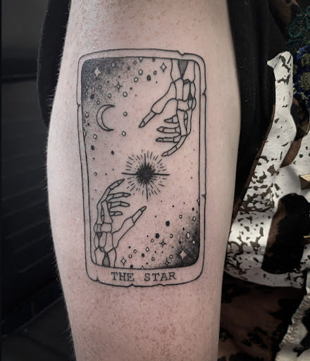 Explore cyber sigilism tattoo ideas, creative tattoo ideas in Los Alamitos, available at Mr. Inkwells Classy Tattoos