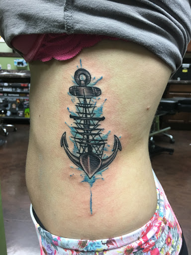 Explore ribcage tattoo ideas, creative tattoo ideas in Glendale, available at Chosen Art Tattoo