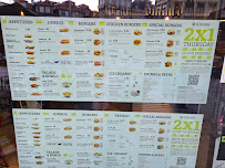 Restaurant de hamburgers The Good Burger à Porto - menu / carte