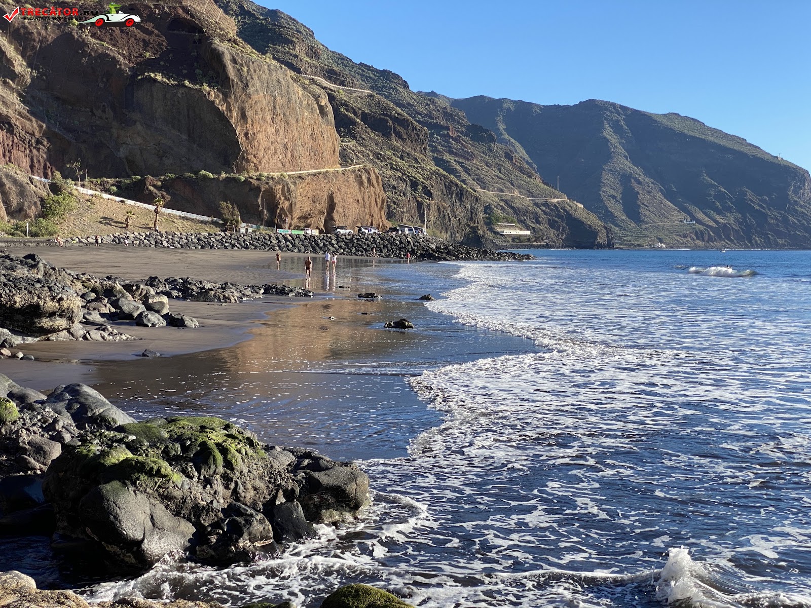 Foto av Playa de Las Gaviotas och bosättningen