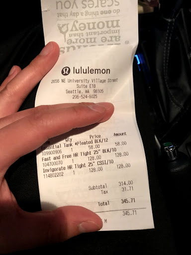 Sportswear Store «lululemon», reviews and photos, 2643 NE University Village St, Seattle, WA 98105, USA