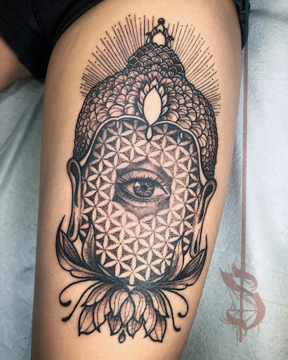 Explore male rib tattoo ideas, creative tattoo ideas in Lopez Island, available at Soot and Bone Body Art Studio