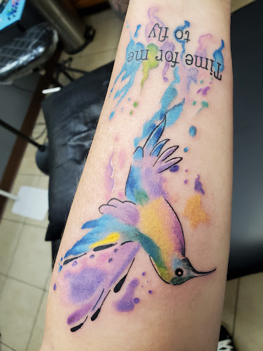 Explore marine tattoo ideas, creative tattoo ideas in Lawrence, available at Skin Illustrations Tattoos & Piercings