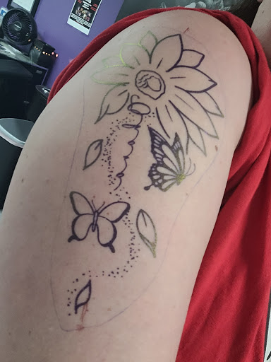 Explore ally tattoo ideas, creative tattoo ideas in Waterloo, available at Black Lotus Tattoo Studio