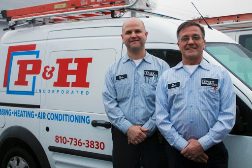 Heating Contractor «P & H Plumbing Heating & AC Inc», reviews and photos, 3460 N Genesee Rd, Flint, MI 48506, USA