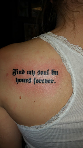 Explore simple stick and poke tattoo ideas, creative tattoo ideas in Foley, available at Black Sheep Custom Tattoos and Piercings