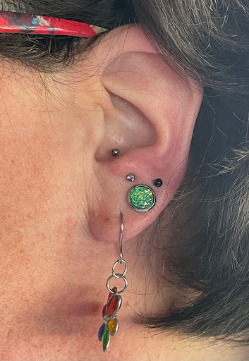 Explore infinity name tattoo ideas, creative tattoo ideas in South Jordan, available at Groovy Peach Piercing Co