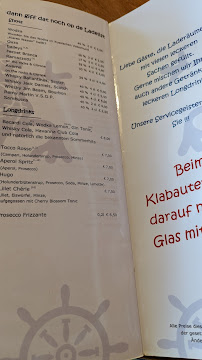 Klabautermann à Grömitz menu