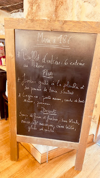 Carte du Restaurant Le Galant.( sur réservation uniquement) à Bussière-Galant