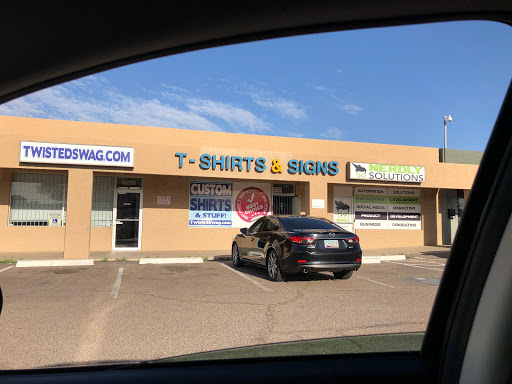 Twisted Image Phoenix Custom T-Shirts, 15203 N Cave Creek Rd, Phoenix, AZ 85032, USA, 