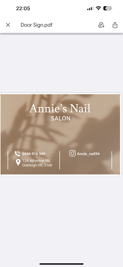 Annie's Nail Salon