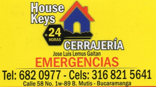 House keys cerrajería 24 horas