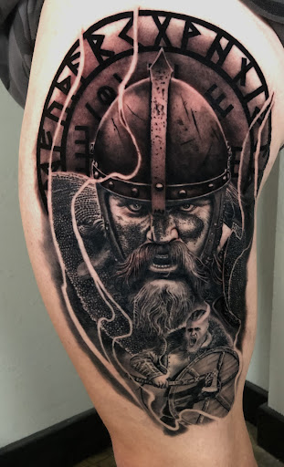 Explore 2 sons tattoo ideas, creative tattoo ideas in Vancouver, available at Hopeless Tattoo & Piercing