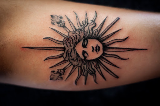 Explore 3/4 sleeve tattoo ideas, creative tattoo ideas in Winter Park, available at Fine Ink Studios Tattoos