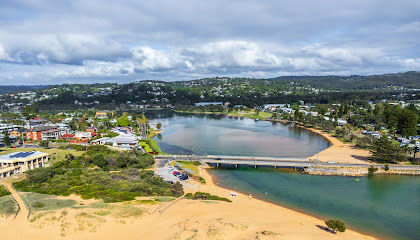 Beach pavillion