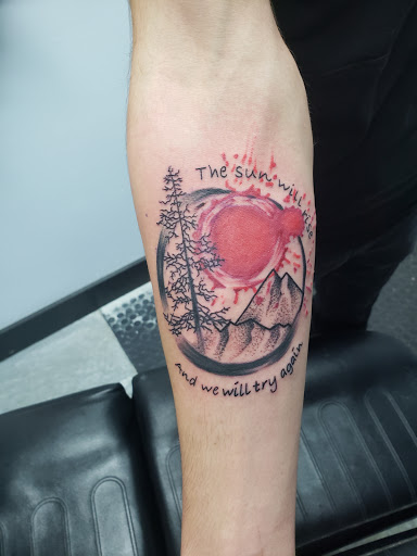 Tattoo Shop «Steel Rod Tattoo», reviews and photos, 3710 Lafayette Rd, Indianapolis, IN 46222, USA