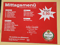 Carte du Badshah - indisches Restaurant à Munich