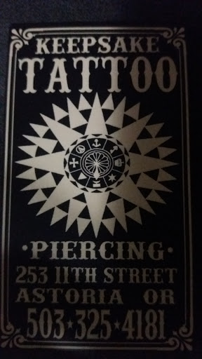 Tattoo Shop «Keepsake Tattoo Studio», reviews and photos, 253 11th St, Astoria, OR 97103, USA