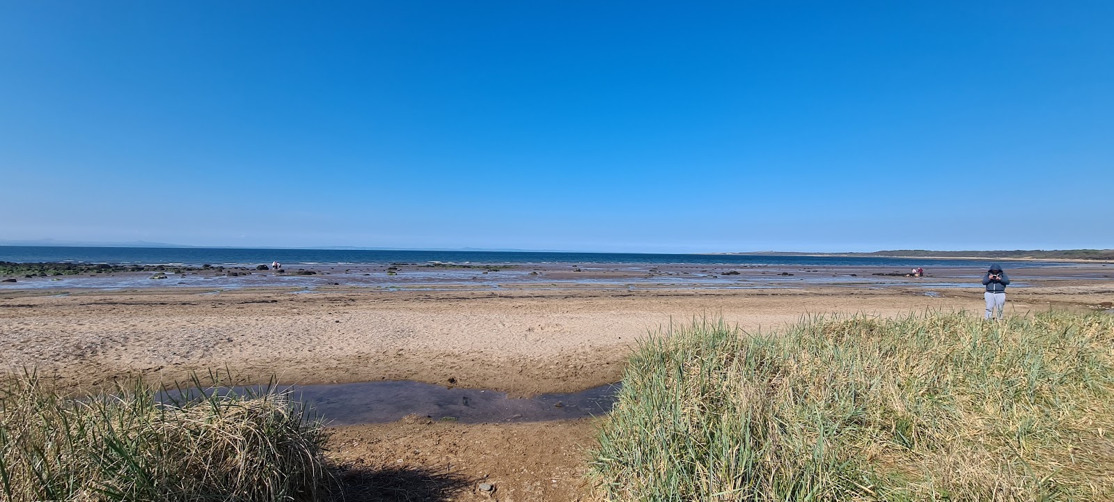 Φωτογραφία του Seton Sands Beach με καθαρό νερό επιφάνεια