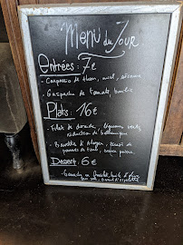 Les Enfants Perdus à Paris menu