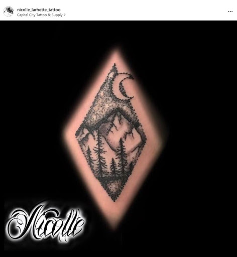 Explore hand and wrist tattoo ideas, creative tattoo ideas in Concord, available at Capital City Tattoo LLC