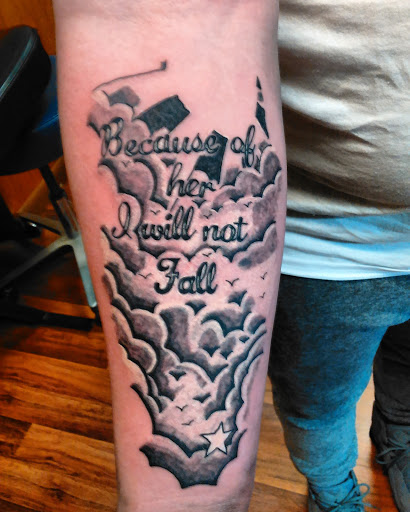 Explore military tattoo ideas for guys, creative tattoo ideas in Hudson Falls, available at ALTERED ADDICTION TATTOOS