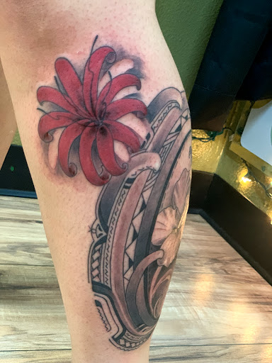 Explore gangsta tattoo ideas, creative tattoo ideas in Tacoma, available at Island Sons Ink