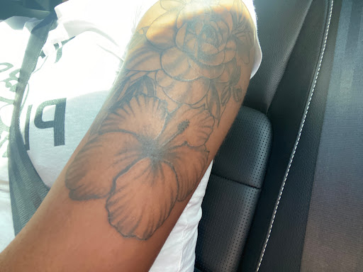 Explore family arm sleeve tattoo ideas, creative tattoo ideas in Grovetown, available at Art Collective Tattoos & Piercings