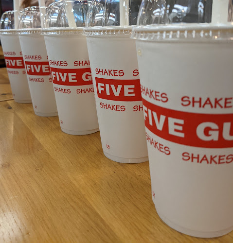 Comments and reviews of Five Guys The O2