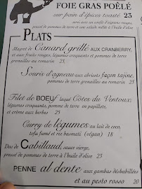 Restaurant L'Épicerie à Avignon carte
