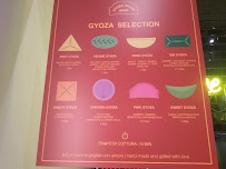 Restaurant Wokin à Milan (le menu)