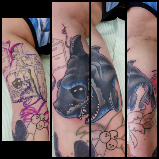 Explore family crest tattoo ideas, creative tattoo ideas in Syracuse, available at Oculus Tattoo Lounge