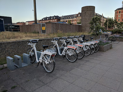 Bycyklen Docking Station - Rigshospitalet