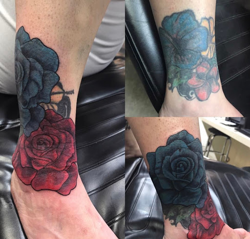 Find best friend tattoo ideas for your next unique tattoo in Huntsville at Blessed Ink