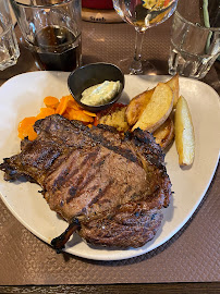 Steak du Restaurant français Café Forges à Beuvron-en-Auge - n°17