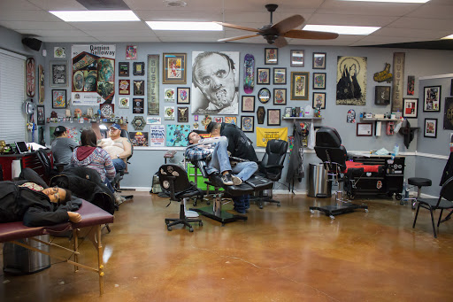 Explore mechanic tattoo ideas for guys, creative tattoo ideas in Arlington, available at Urbans Tattoo & Piercing Studio