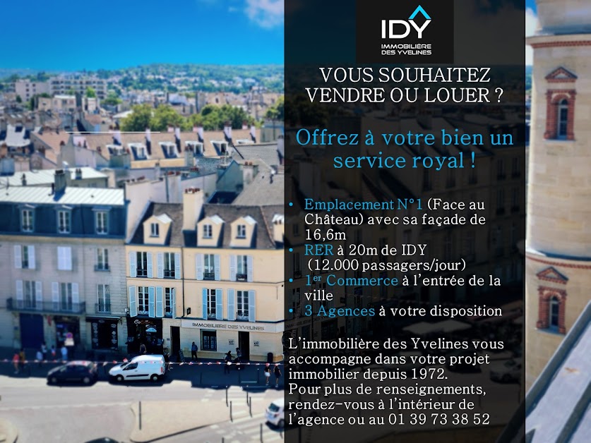 Agence Immobilière Saint Germain en Laye - IDY - Immobilière Des Yvelines à Saint-Germain-en-Laye
