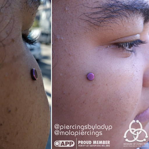 Explore ideas for thigh tattoos, creative tattoo ideas in Charleston, available at MOLA Piercing and Fine Jewelry