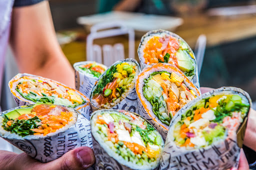 Rolltation Sushi Burrito