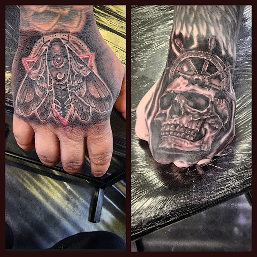 Explore brain tattoo ideas, creative tattoo ideas in Wasilla, available at Doulos Tattoo, The Tattoo Shop